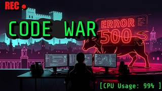 Code War 🤖 | Dark Techno for Coding & Deep Work (Industrial Glitch) #StudioDVA