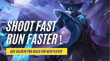 Aov  | How to play Valhein in the beginning of Game - Arena of Valor