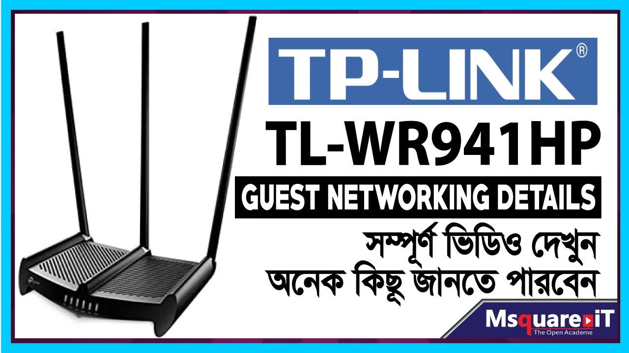 Picture of Tp Link Router Guest Networking 2021 - YouTube