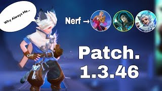 Harith, Leomord, Kimmy Hero Faforit Nerf Lagi - Hero Update Patch 1.3.46