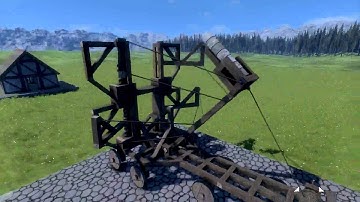 Medieval Engineers - "Pillarlistapult" Demo