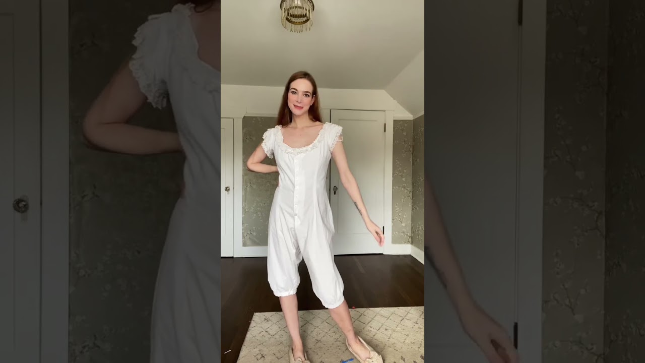 Evolution of underwear from 1700s-1930s