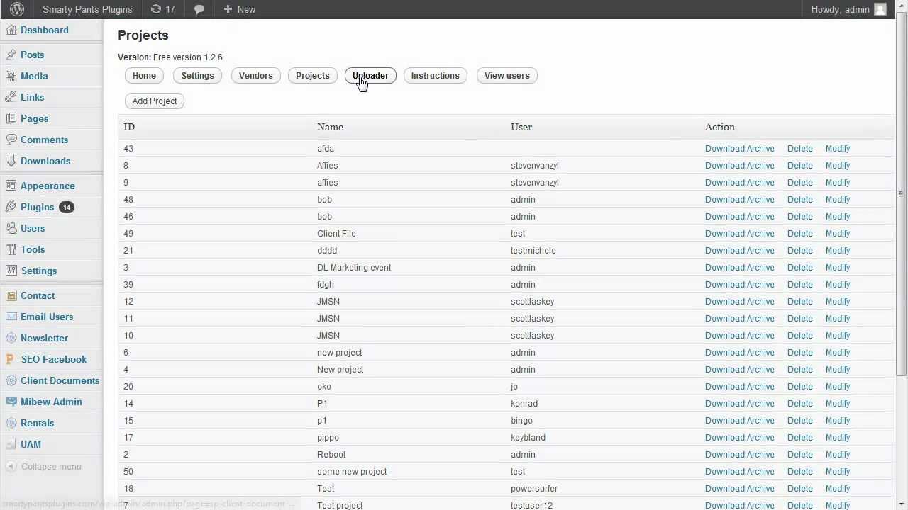 SP项目和文档管理器- wordpress-项目管理-插件