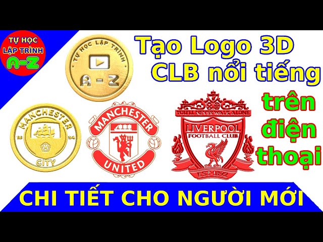 Hướng Dẫn Chi Tiết Tạo Logo 3D Trên Điện Thoại Bằng Ứng Dụng Pixellab -  Youtube