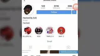 Soldier Kidd Teve Seu Instagram Hackeado. #XXXTentacion #RIP
