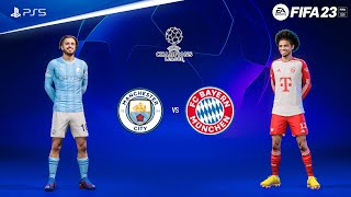FIFA 23 - Manchester City vs Bayern Munich Ft. Haaland, Kane, | UEFA Champions League | PS5™ [4K60]
