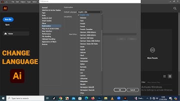 How To Change Language in Illustrator - Step-by-Step Tutorial