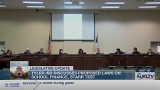 Tyler ISD superintendent weighs in on proposed school finance law