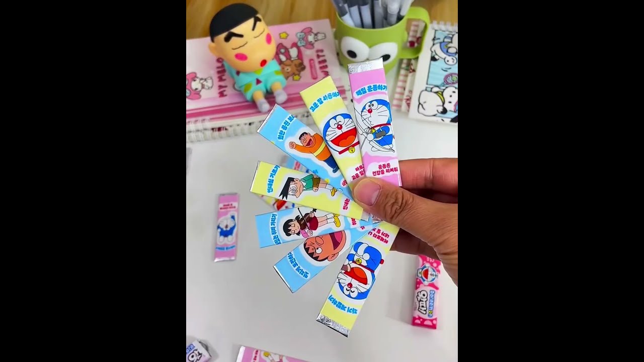  Chewing Gum Tattoostickers InternetcelebrityH 264snacks Doraemon
