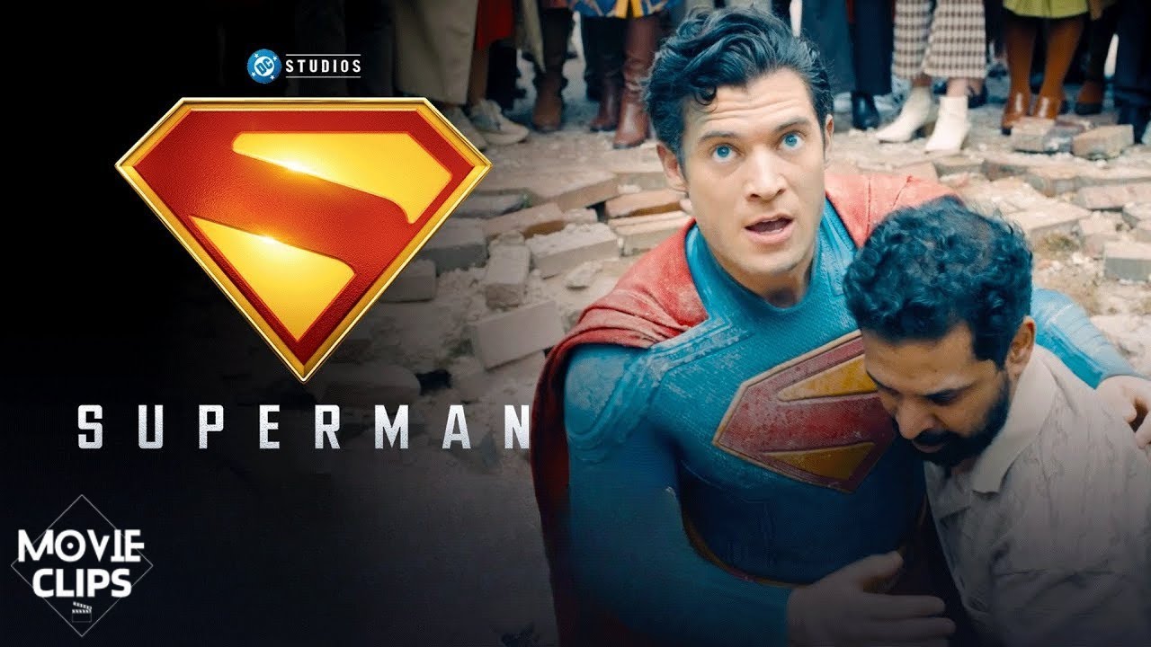 Superman Movie Clip (2025) DC Studios New Superman Reboot Version HD New Hollywood Movie Watch now