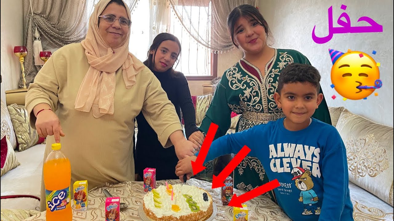 وأخيرااا حفل خديجة بمناسبة 100ألف مشترك⁉️🥳😍