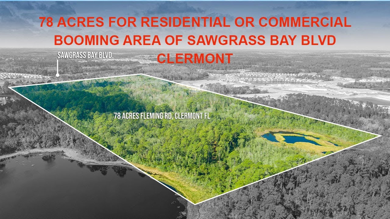 Irma Yapor Florida Real Estate 78 acres of vacant land in Clermont