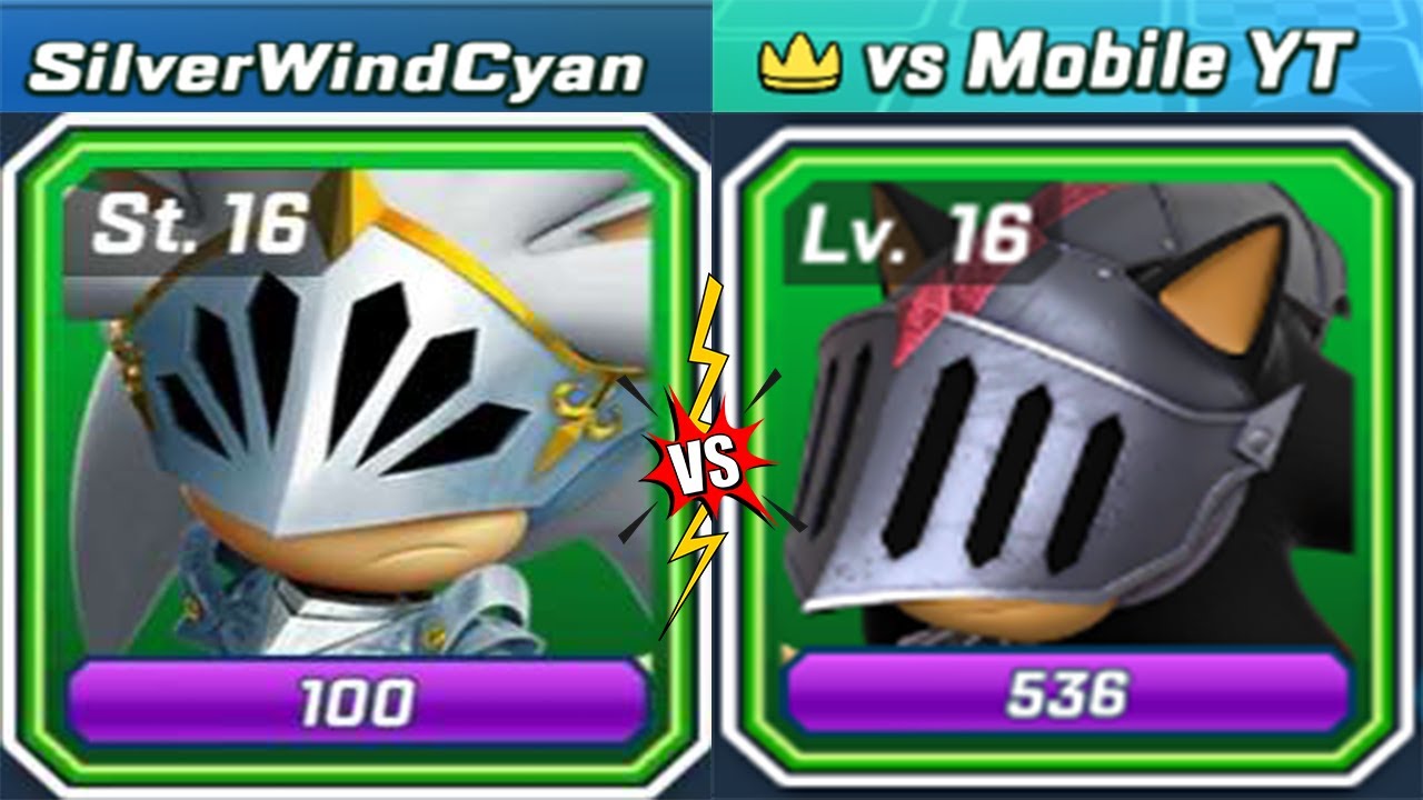 Sonic Forces Max Level Knights Battle Sir Galahad Max vs Sir Lancelot