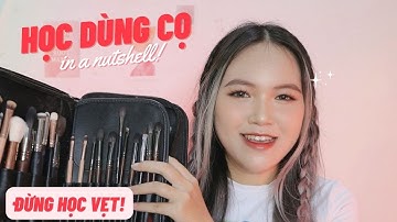 CÁCH ĐƠN GIẢN NHẤT ĐỂ HỌC DÙNG CỌ MAKEUP, ĐỪNG HỌC VẸT NỮA! | Yuno Makeup