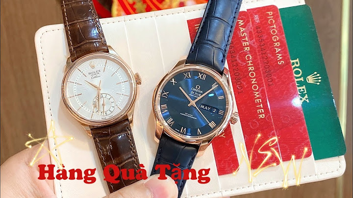 So sánh đồng hồ omega vs rolex năm 2024