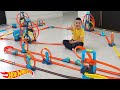 BIGGEST Hot Wheels  Loop Track Ever CKN