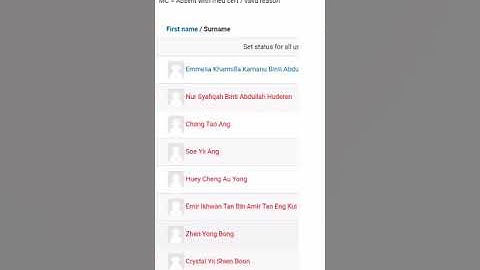 Guide to record attendance in Moodle with QR Code