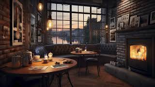 New York Coffee Cafe ☕ Smooth Piano Jazz Music with Rain Sounds for Work & Focus Vol.93