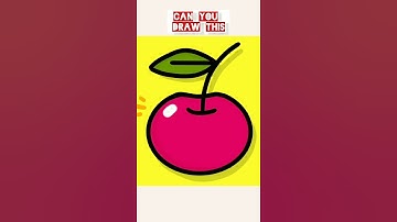HOW TO DRAW AN APPLE ILLUSTRATION | IN AUTODESK SKETCHBOOK (#Shorts)