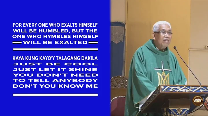 Timeless Wisdom | Homily | Don't You Know Me | 22nd Sun in Ord Time | Fr Enrico Gonzales OP