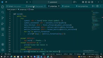 Stock API using FastAPI | CS50P Final Project