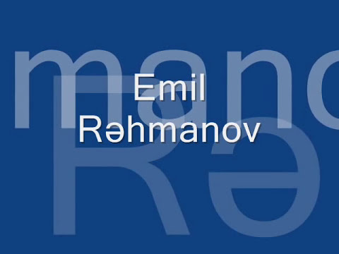 Emil Rəhmanov - Səninçün ölərdim mən (Səninəm)