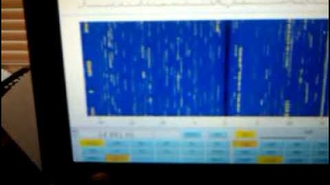 Quisk SDR with LP-PAN, Elecraft K3, and Asus EEE-PC running Ubuntu 9.10