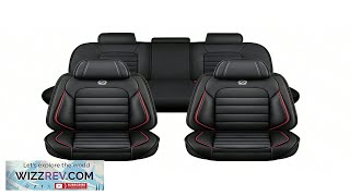 Universal Seat Covers Full Set 5 Seats Seat Covers For Cars Waterproof Review