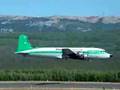 Buffalo Airways DC-4 Takeoff low level