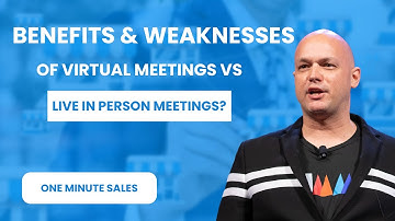 Pros and Cons of Virtual Meetings Versus In-Person Meetings