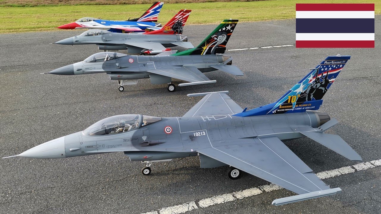 Top 6 Aviones de Guerra de TAILANDIA.