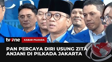 PAN Tetap akan Usung Zita Anjani di Pilkada Jakarta | Kabar Pilkada tvOne