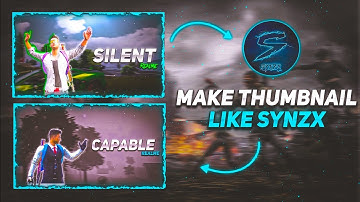 How To Make Thumbnail Like @Synzx || Bgmi  Thumbnail Pack || Bgmi & Pubg Thumbnail