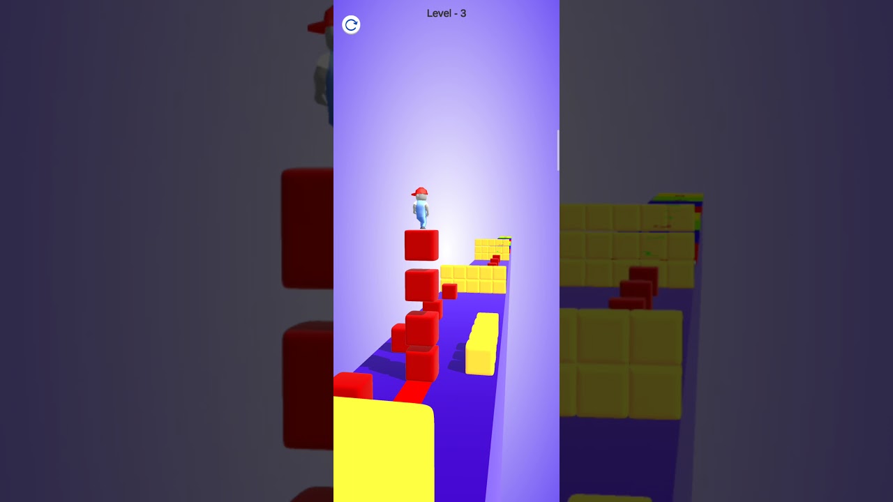 cube run short video 🦸🦖🦹🐍