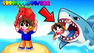 FUJA do TUBARÃO para ROUBAR OS BRAINROTS!