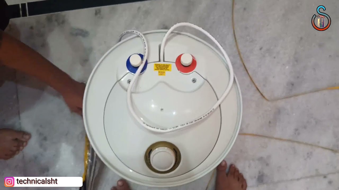 v guard geyser victo 15 litre water heater unboxing u0026 review | best geyser  - YouTube