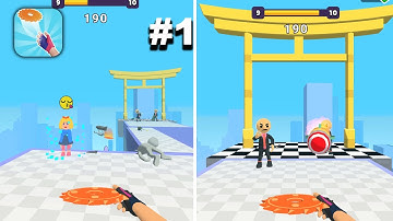 Slice Disc 3D! - New Release - Hyper Hybrid Casual - Gameplay Walkthrough (iOS & Android)