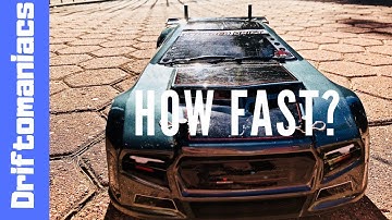 How Fast Is The Redcat Thunder Drift Car? GPS Speed Run