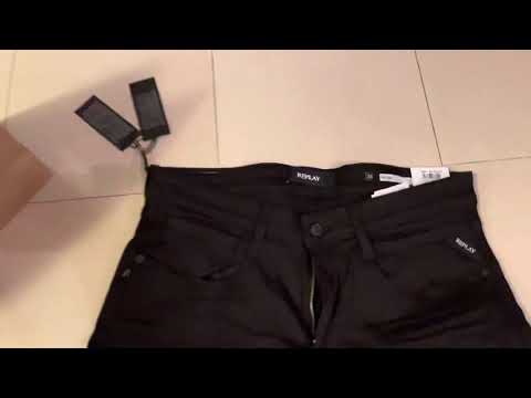 Replay Jeans Black Unboxing