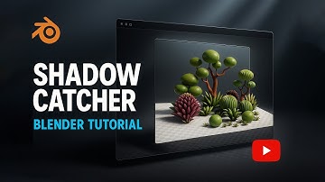Blender Shadow Catcher Tutorial | Transparent Renders in 2 Minutes