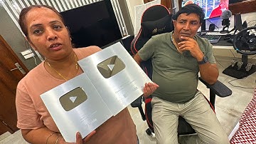 Chota silver play button aagya 😍