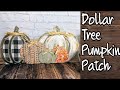 DOLLAR TREE PUMPKIN PATCH - FALL CRAFTS 2020