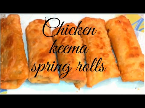 Video: How To Make Minced Chicken Roll