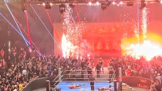 Brock Lesnar Returns \& Attacks John Cena LIVE WWE SmackDown Chicago