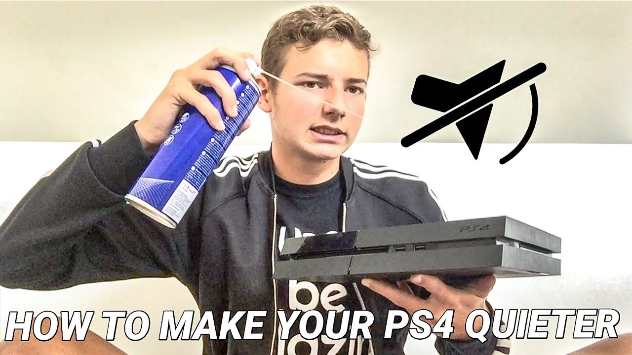 HOW TO MAKE YOUR PS4 QUIETER CHEAP AND EASY! YouTube