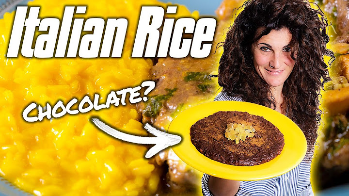 How Italians Cook RICE (Hint: Not Just Risotto)