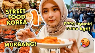 STREET FOOD KOREA MUKBANG 🥵 ADA PENJUAL YANG SELALU RAME BANGET! 😳 WAJIB KESINI KALO KE KOREA!🇰🇷