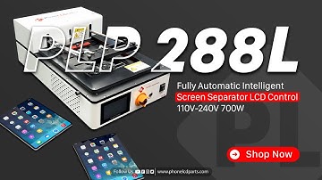 PLP 288L Fully Automatic Intelligent Screen Separator LCD Control