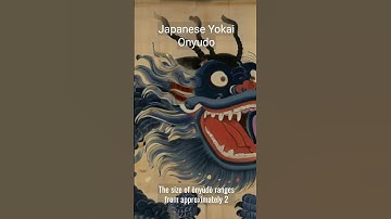 Japanese Yokai (69nice) - Ōnyūdō  #yokai #japan #folklore #myths