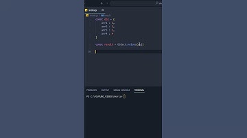convert object into array in javascript #shorts #javascipt